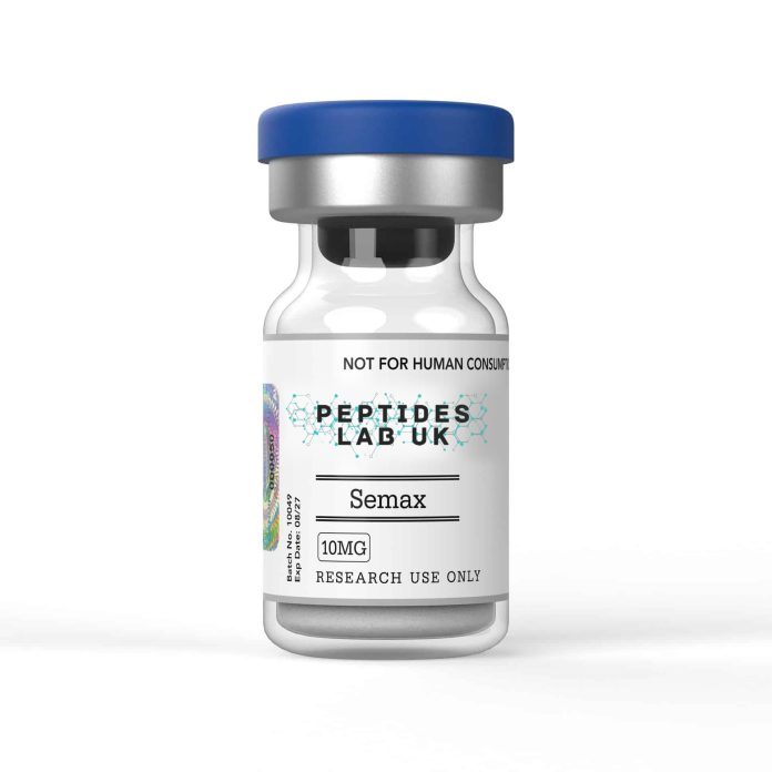 Semax research peptide