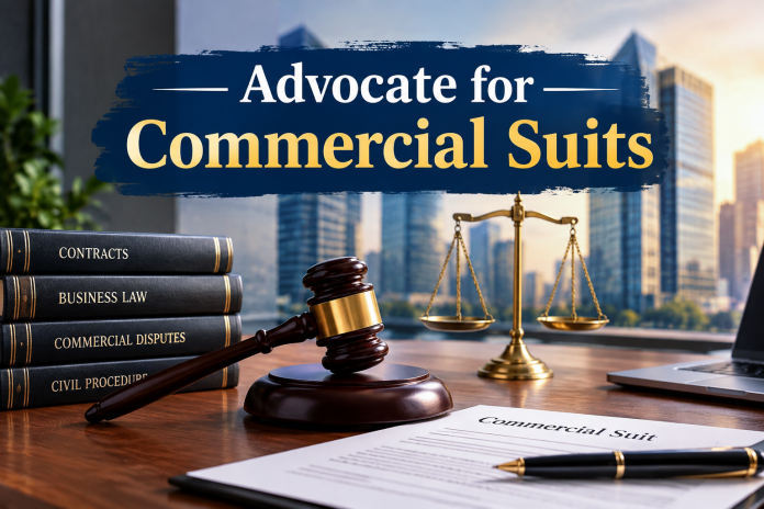 Advocate for Commercial suits